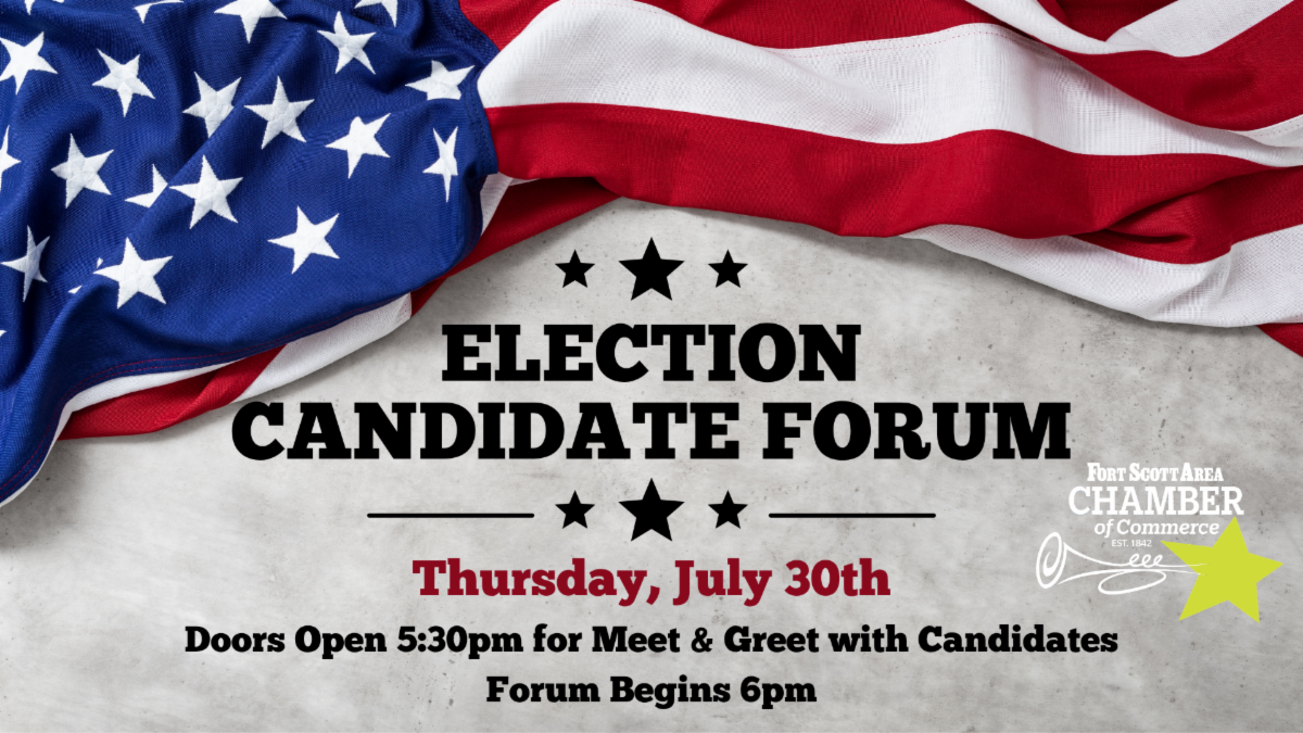 Election Candidate Forum – Thursday, July 30th