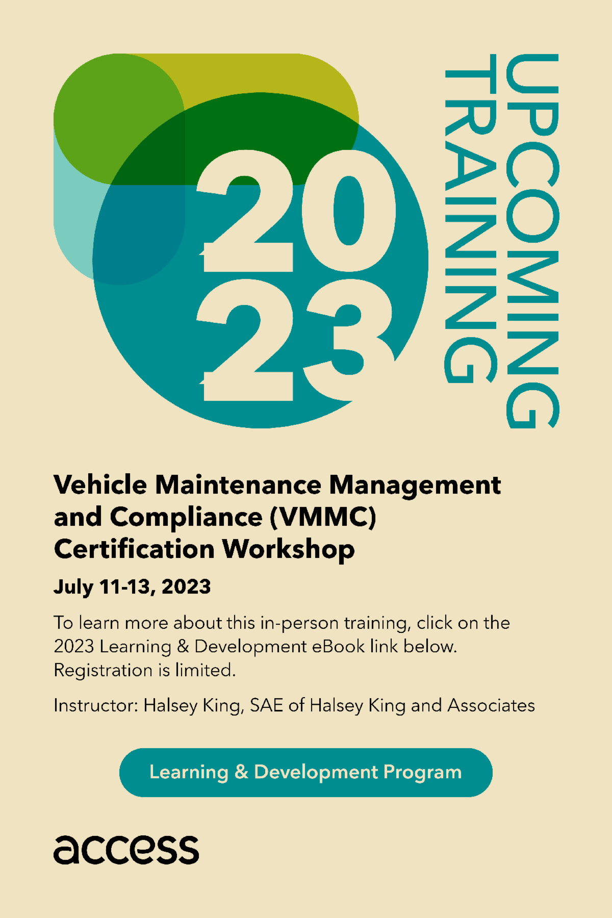 CTSA Training — Vehicle Maintenance Management and Compliance