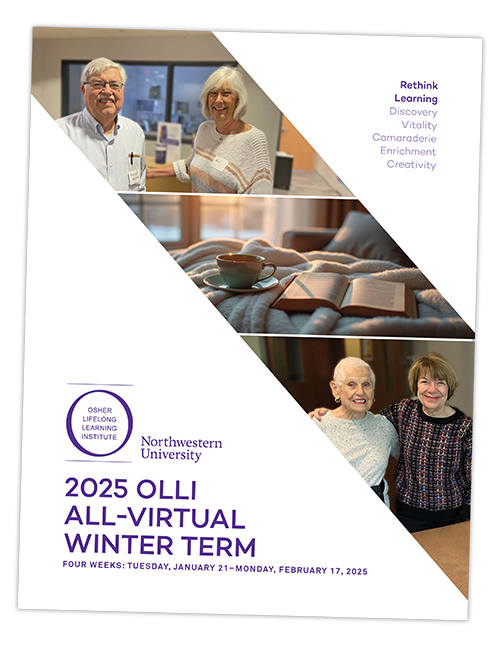 OLLI Newsletter Winter 2025 Catalog Inside!