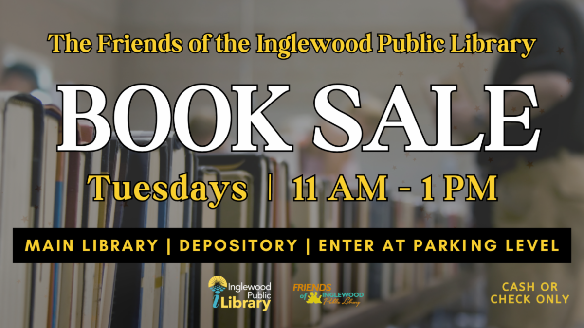 Inglewood Public Library Weekly Newsletter October 30 November 4, 2023