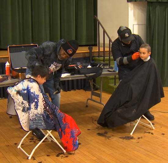 free haircuts