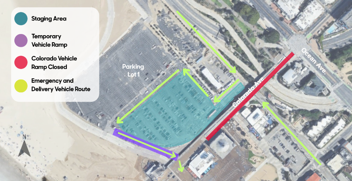 Pier Bridge Replacement Project Update - Temporary Vehicle Ramp Opening ...
