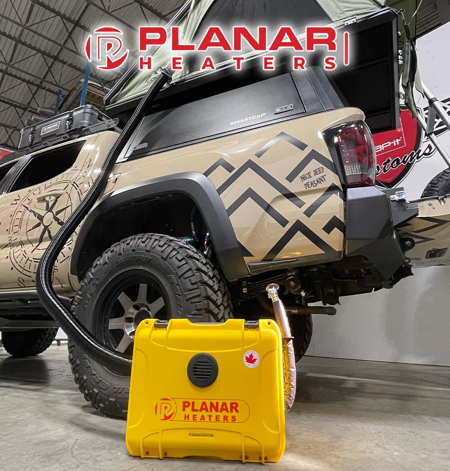 Portable Overland Camp Heater