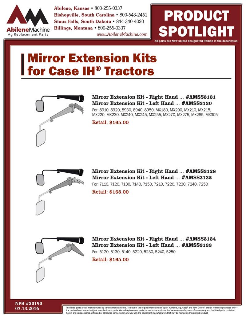 Abilene Machine's September Specials