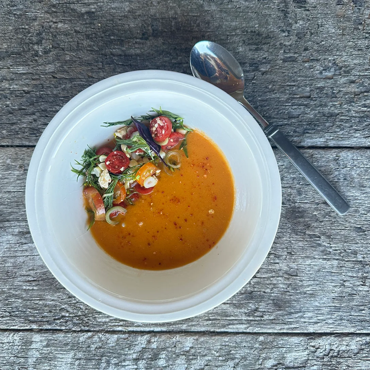 Summer's over tomato soup recipe