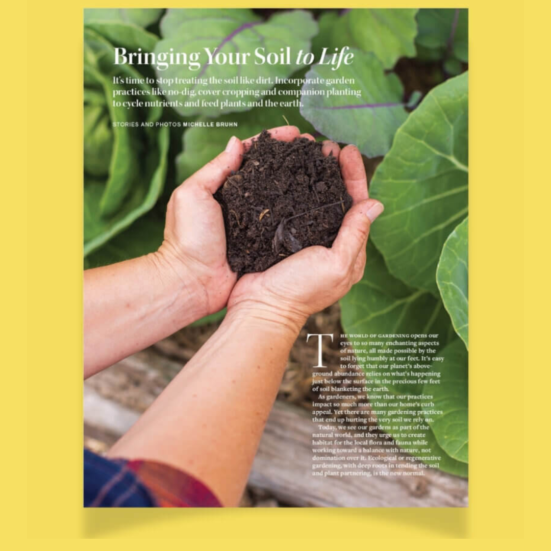 Bringing your soil to life method #1