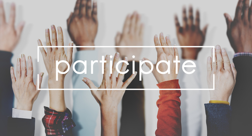 Participate Collaboration Support Involved Concept