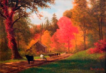 A Bierstadt Autumn View