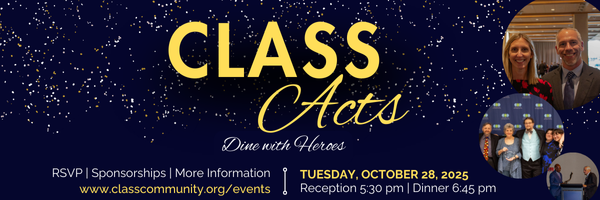 CLASS Acts. Dine with Heroes