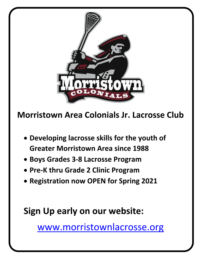 Morris Plains Weekly Email 02/05/21