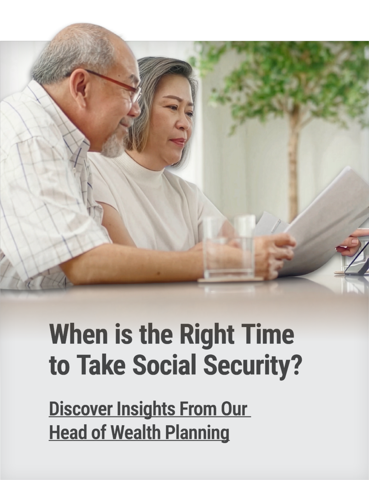 When is the Right Time to Take Social Security: Discover Insights from our Head of Wealth Planning