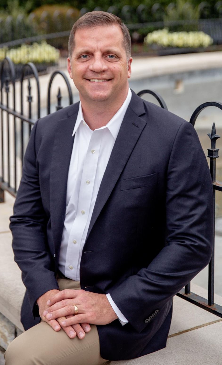 head shot of Dan Gade sitting