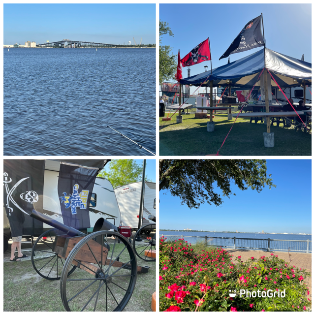 lake charles pirate fesfival sea wall 