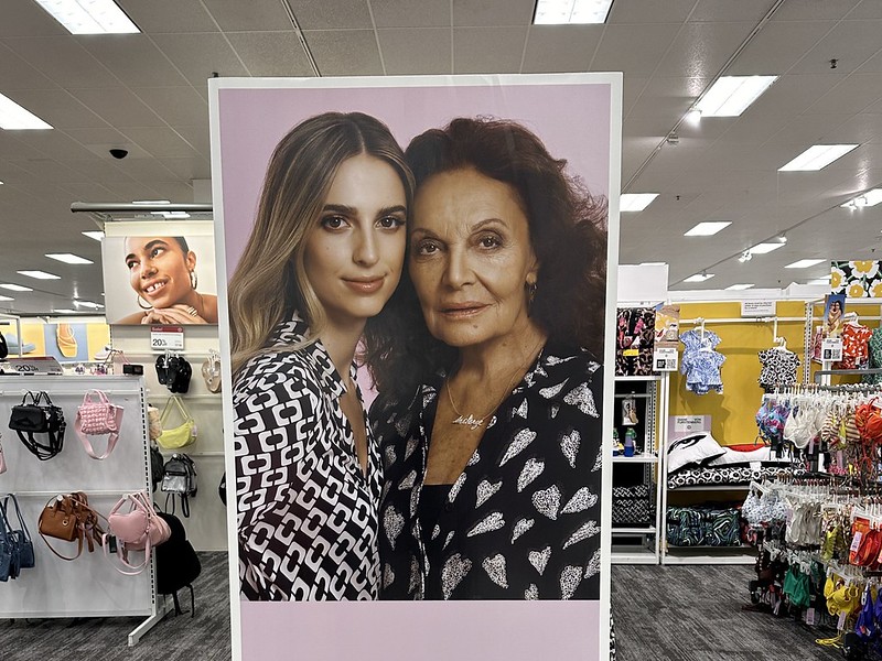 Diane Von Furstenberg Collection Target Dadeland Station by Phillip Pessar is licensed under CC BY 2.0.
