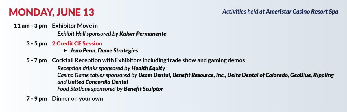 CSAHU Annual Conference June 13-14, 2022 Detailed agenda announced!
