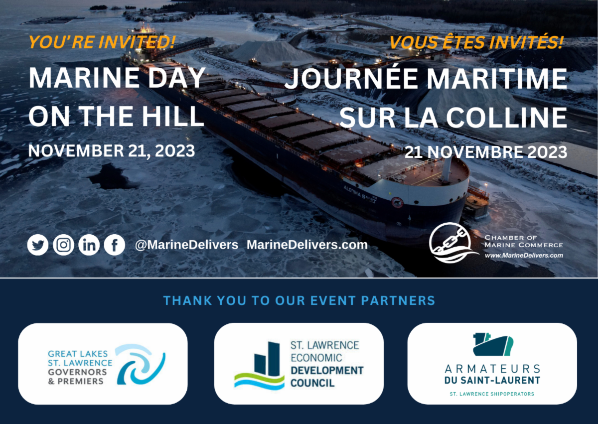 You're Invited! Marine Day on the Hill Reception 2023