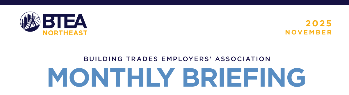 BTEA Northeast Monthly Briefing - November 2025