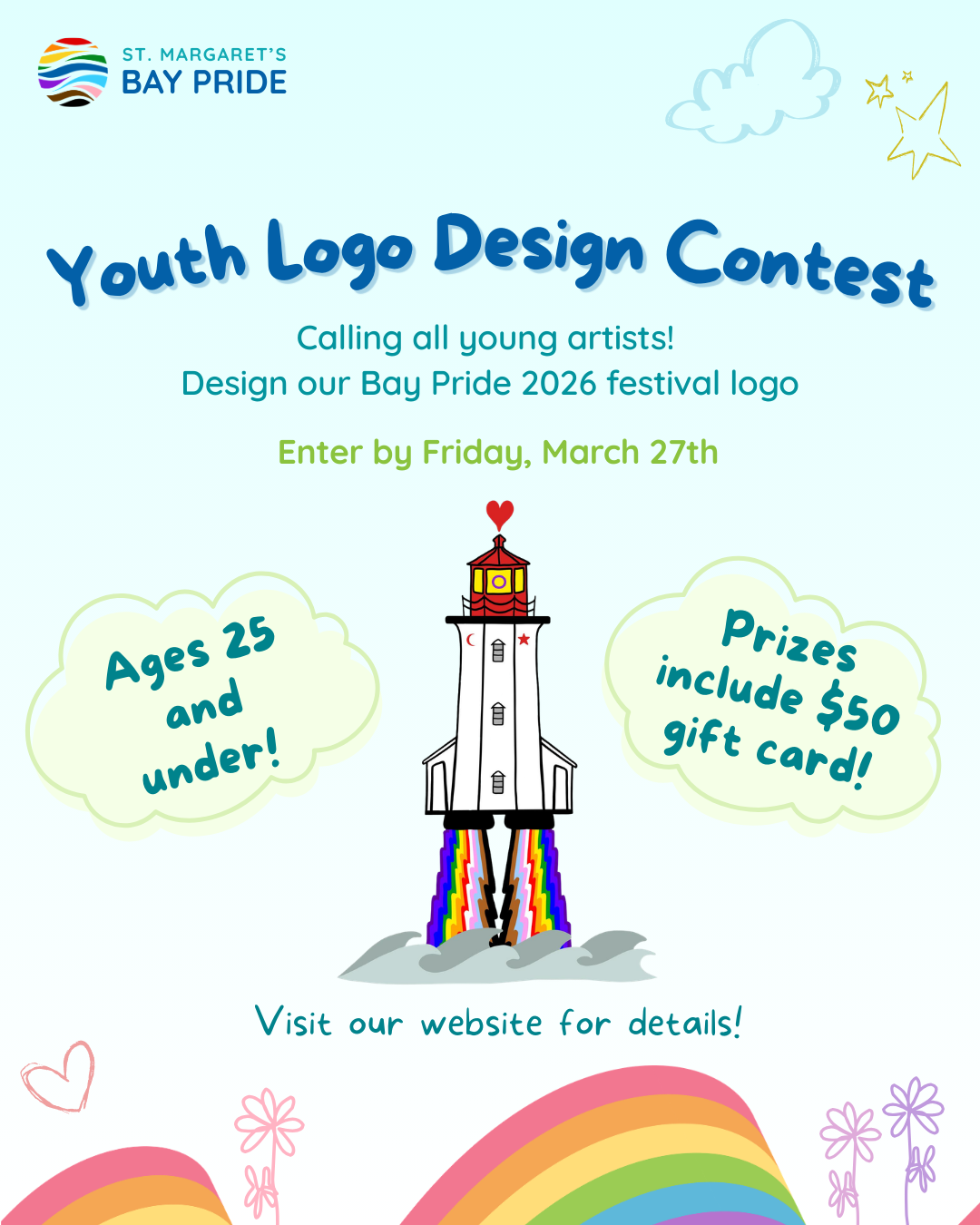 SMB Pride Youth Logo Design Contest Poster