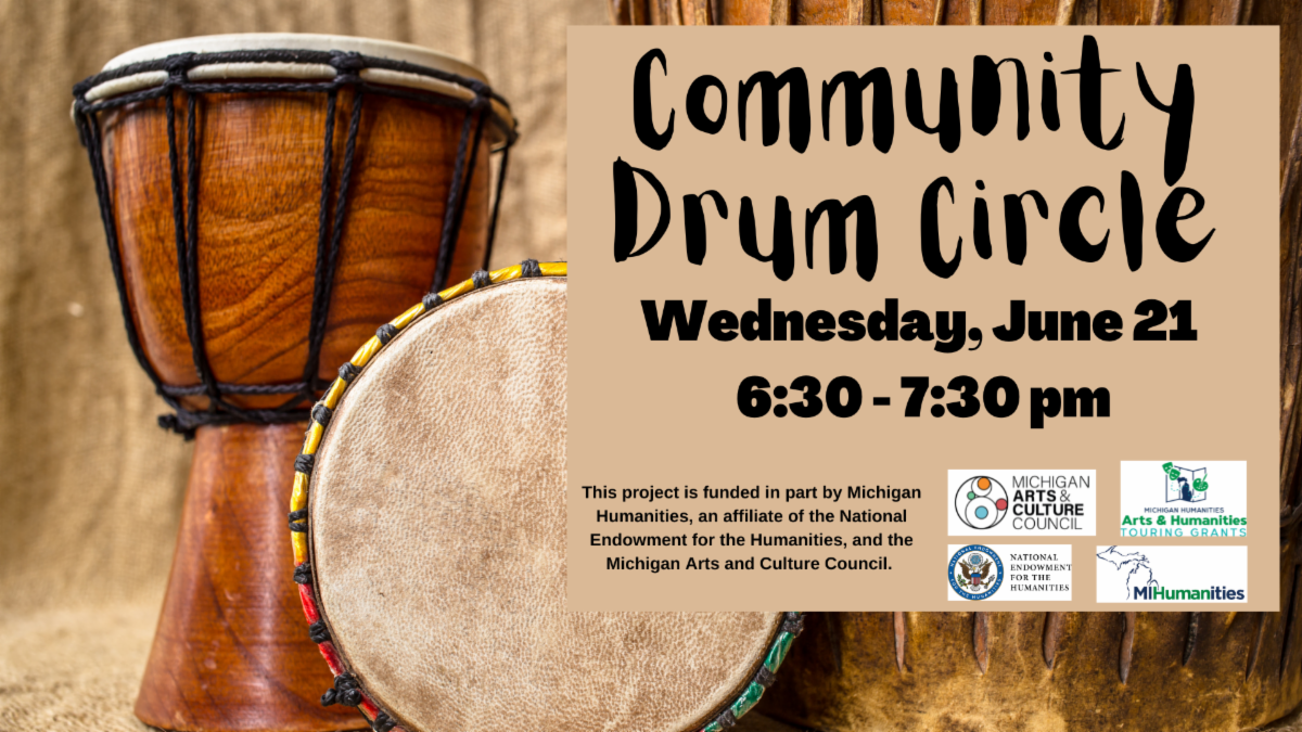Summer Reading Challenge, Community Drum Circle, and more at the Library!
