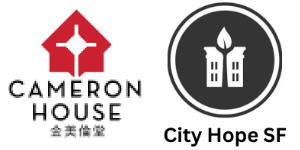 Cameron House and City Hope SF logos side by side