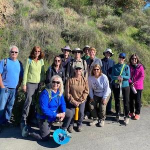 Group photo from a previous hike