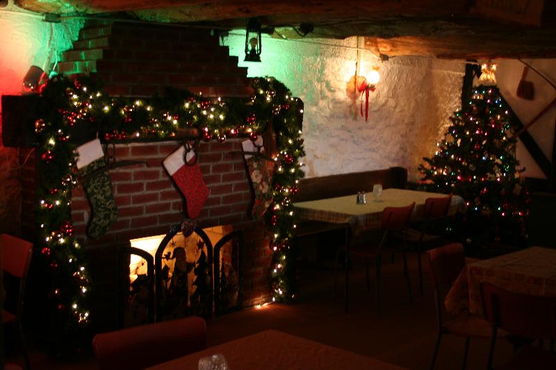Fire place Christmas