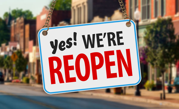 Yes. We Are Re-Open