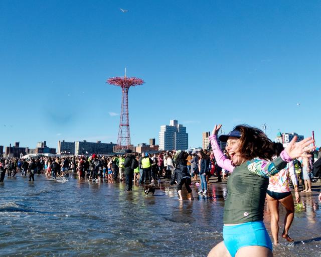Coney Island Polar Bear Plunge Photo by Jim McDonnell