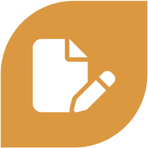 Document with pen icon