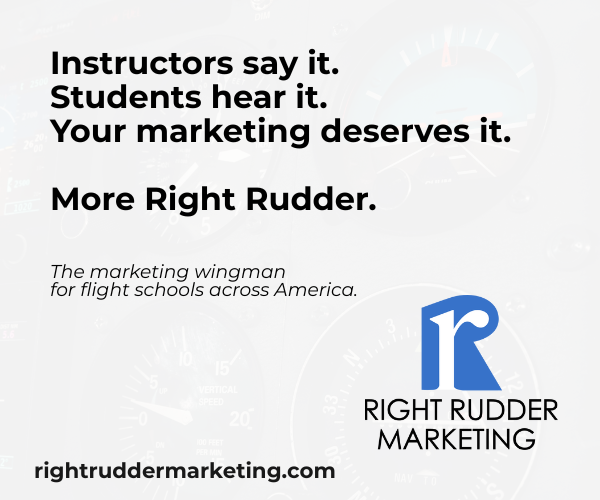 Right Rudder Marketing ad