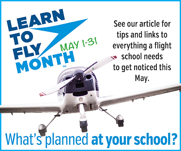 Learn to Fly Month alert