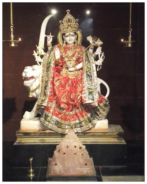 Durga Ma & Sri Chakra Meru