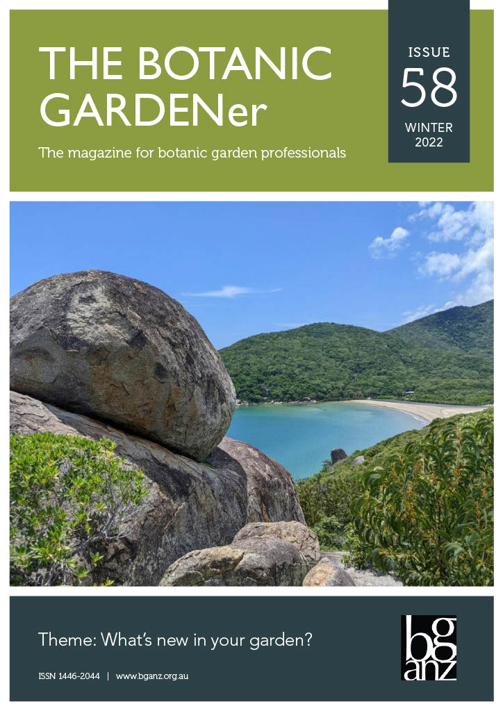 Latest issue of The Botanic Gardener out now | Deadline extended for ...