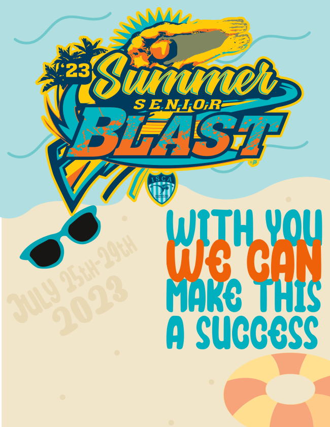 Summer Senior Blast Email Flyer