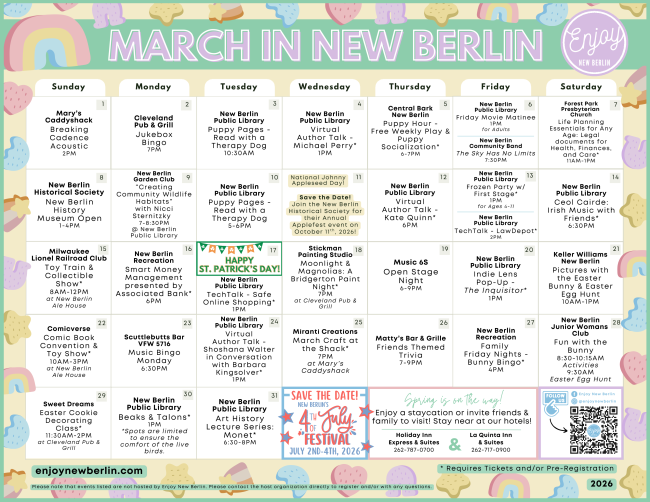 New Berlin News Spring is Around the Corner!