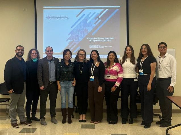 CIAPM Staff David Reiner, Saga Barberis, and Ramon Martinez with Family Health Centers of San Diego Depression Research Staff