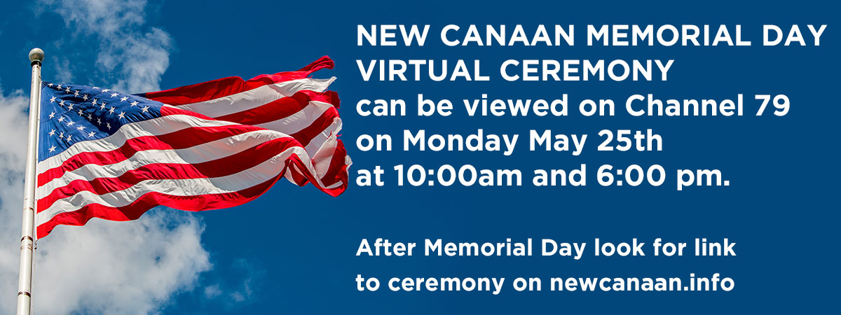 New Canaan's Memorial Day Virtual Ceremony
