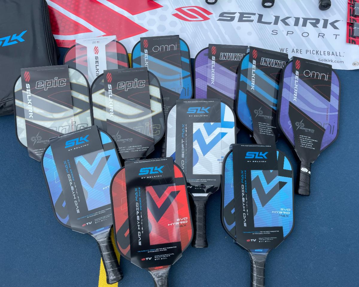 Pickleball Players Selkirk Paddles! Demos available!