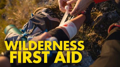 Wilderness First Aid bandaging