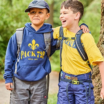 Cub Scout buddies