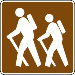 hiking graphic