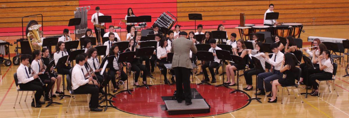 San Mateo High_s JAzz Band Performs