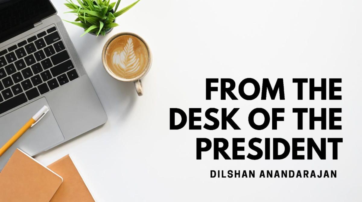 From the desk of the president