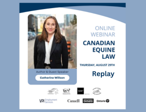 Catherine Wilson Law Webinar 2024
