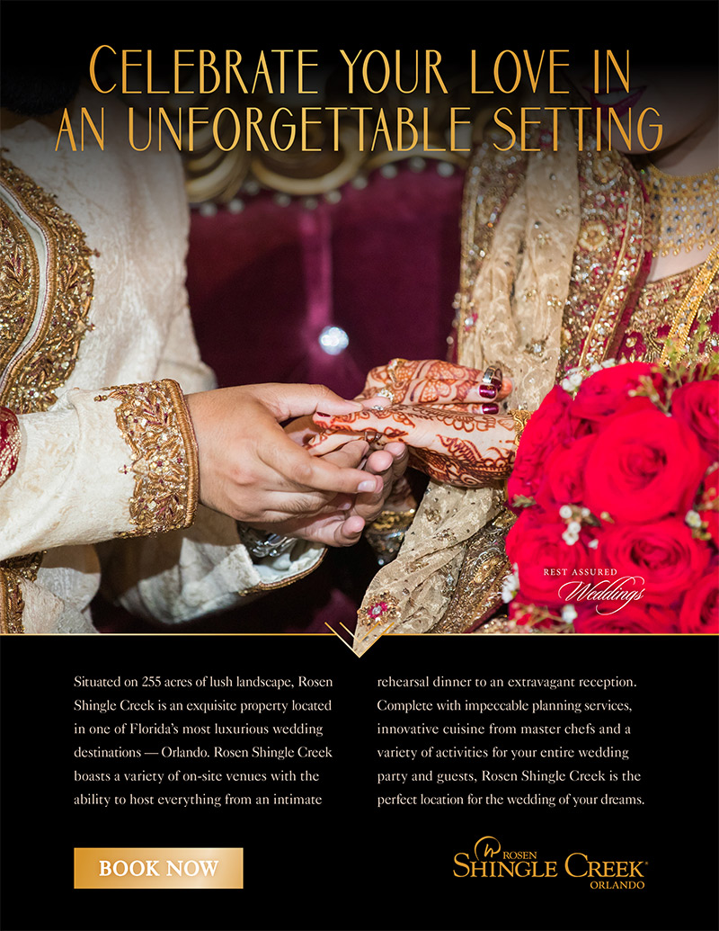 Start your journey together at Rosen Shingle Creek