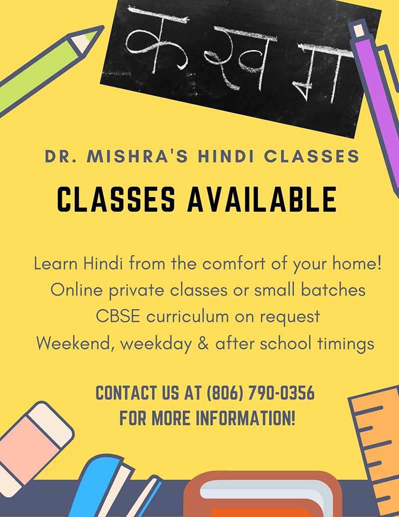 Dr. Mishra's Hindi Classes - Learn Hindi from the comfort of your home!