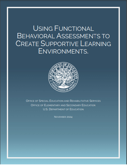 FBA Guidance from USED.