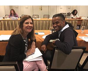 Ann Dechamp and LeDerick Horne