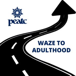 Peatc Waze program logo