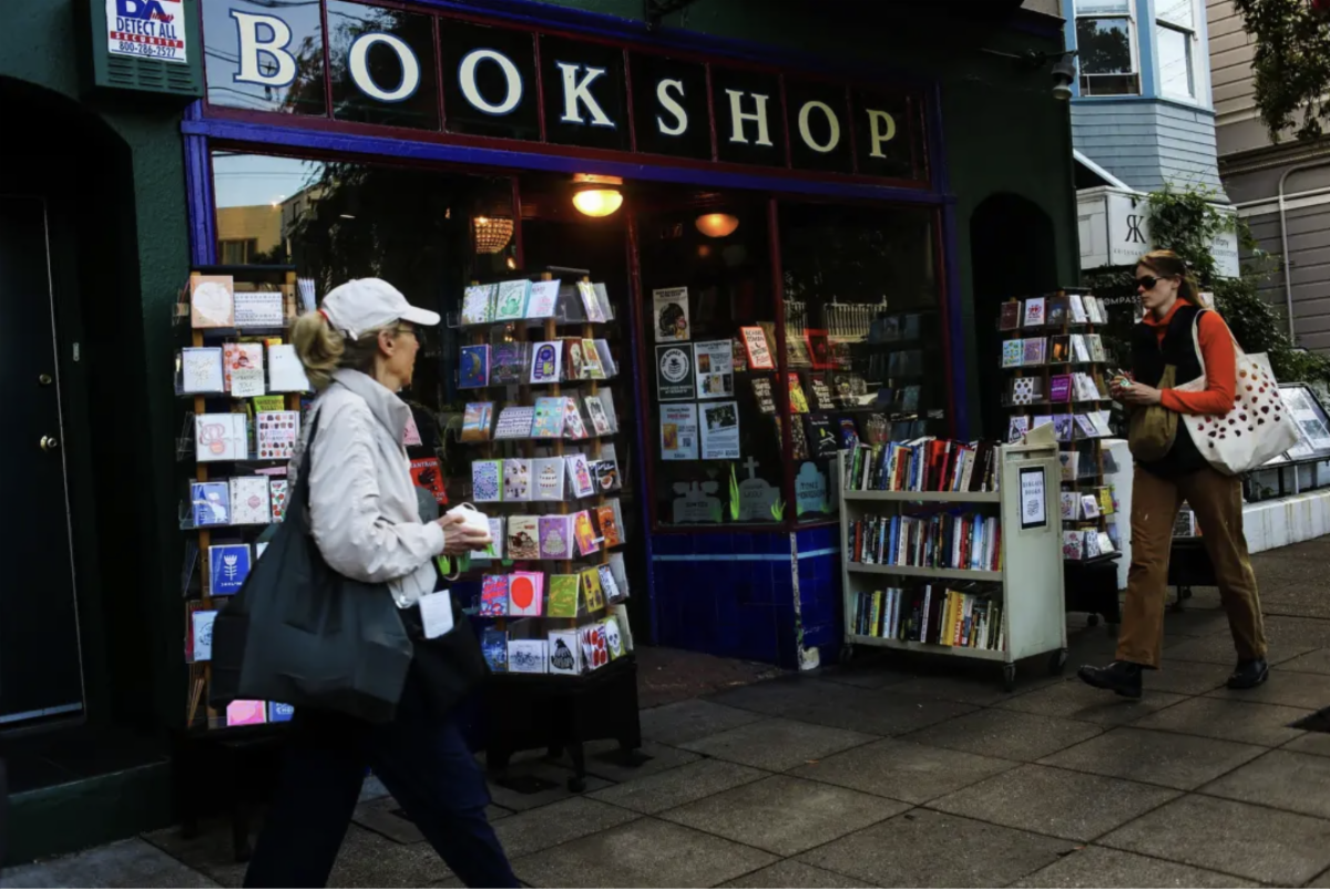 The owners of Noe Valley Books and other San Francisco stores fear large chains will drive them out of business by purchasing independent shops and keeping their old names  Yalonda M. James - SF Chronicle